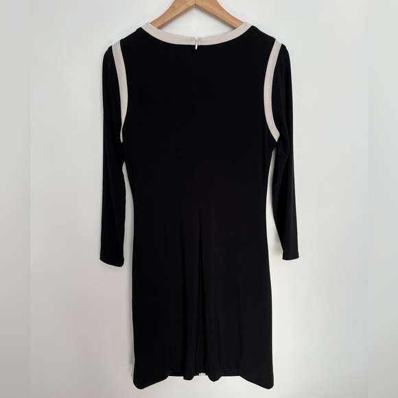 Ralph Lauren Outlined Black and White Dress size 10 - Picture 3 of 5